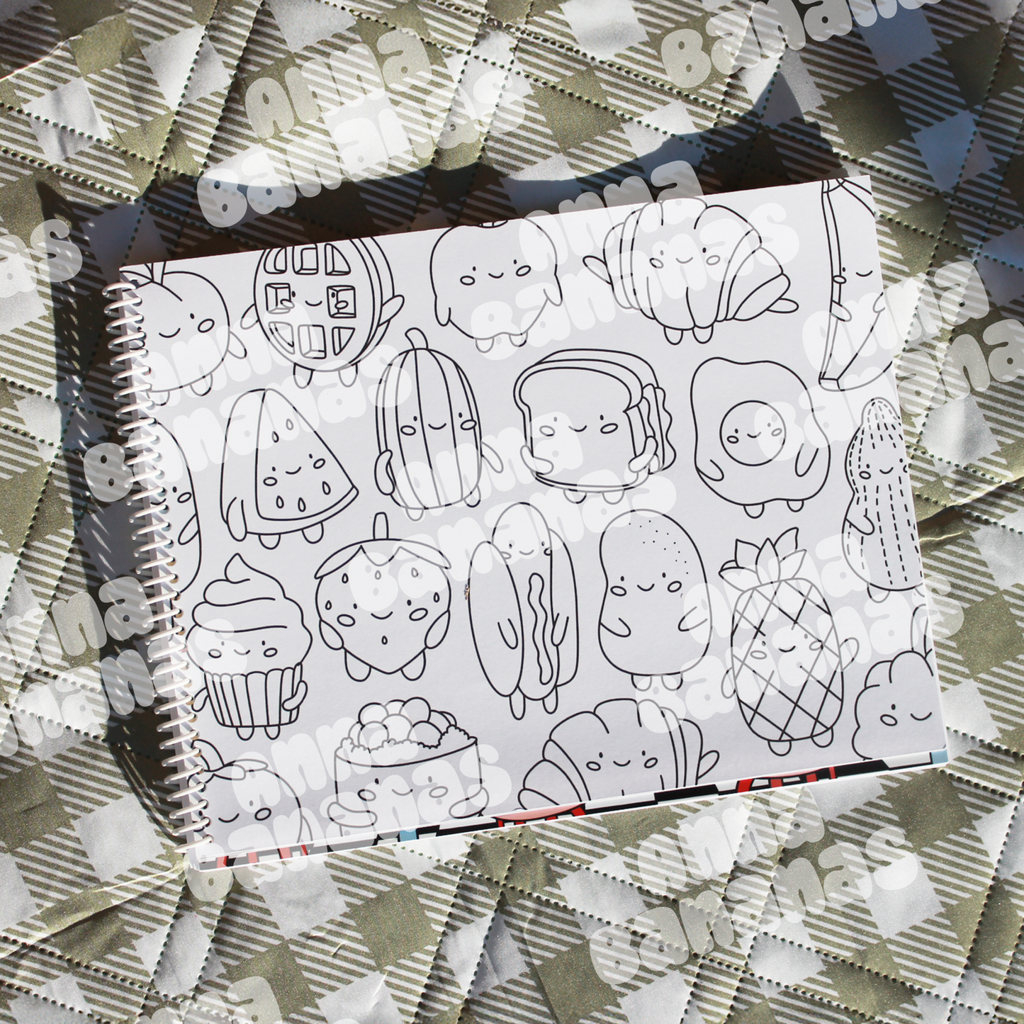 THE CUTE FOODS COLORING BOOK