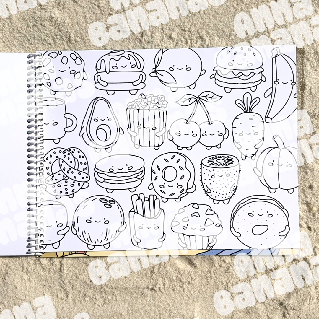 THE SECOND SERVING COLORING BOOK