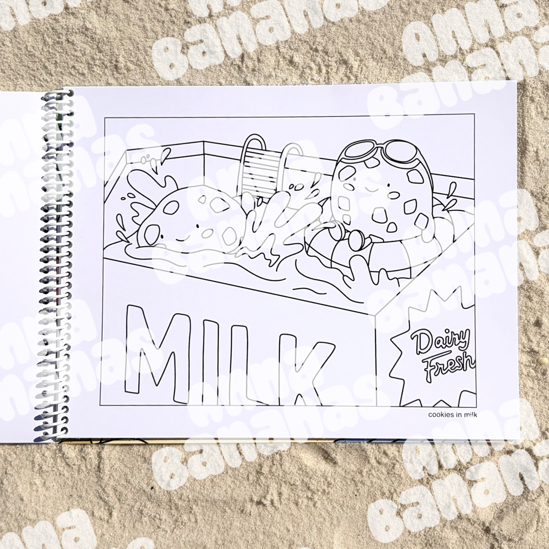 THE SECOND SERVING COLORING BOOK