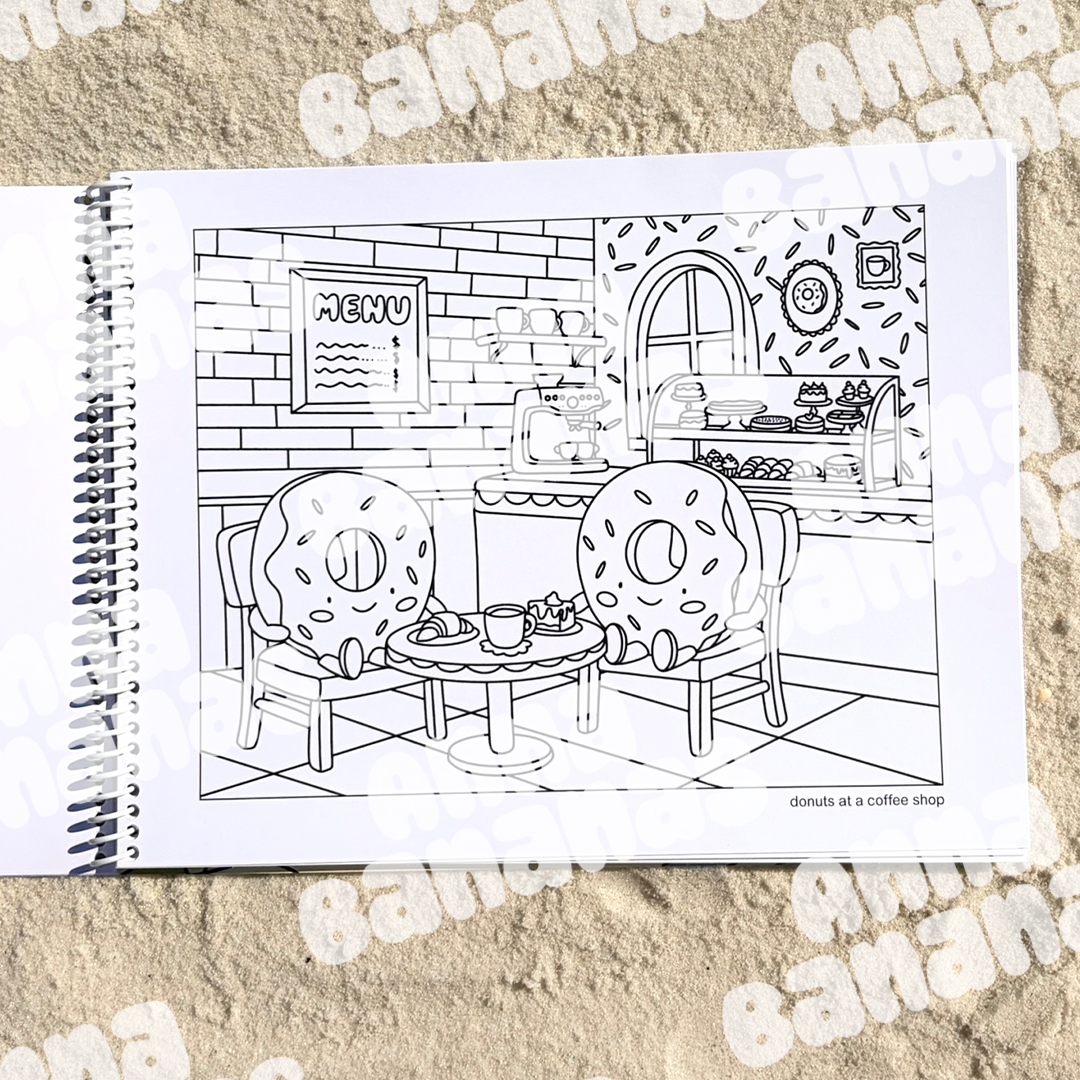 THE SECOND SERVING COLORING BOOK