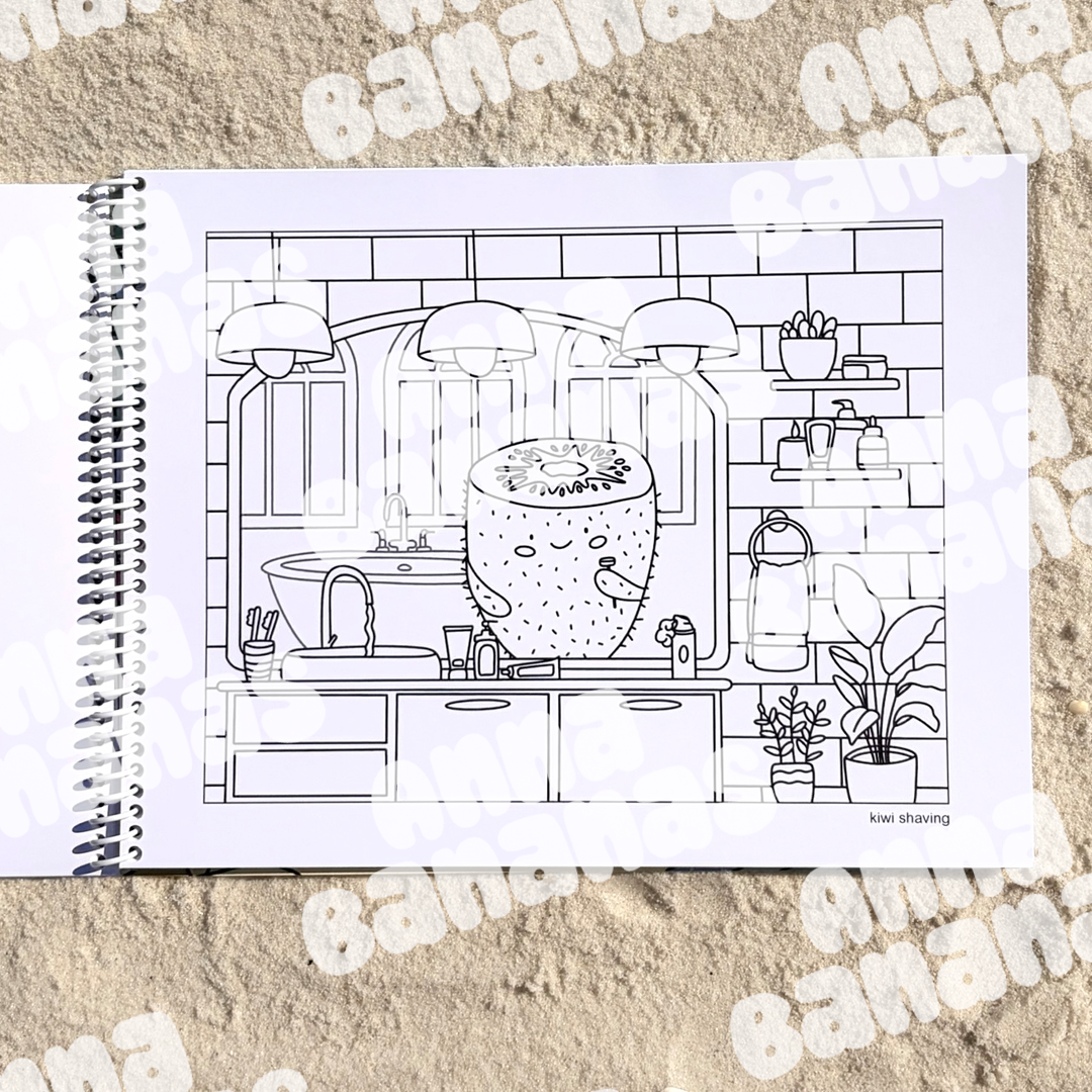 THE SECOND SERVING COLORING BOOK