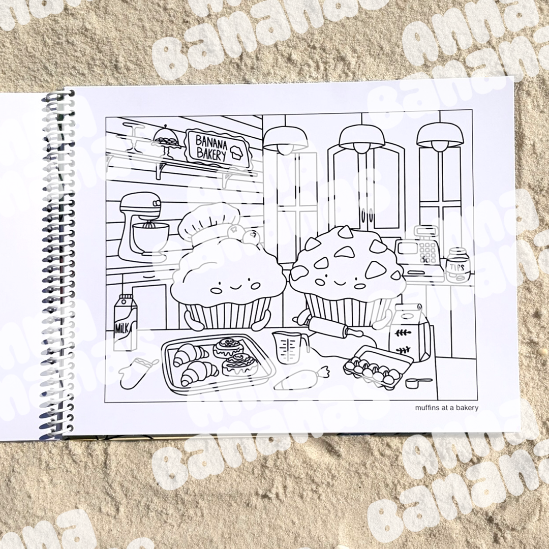 THE SECOND SERVING COLORING BOOK