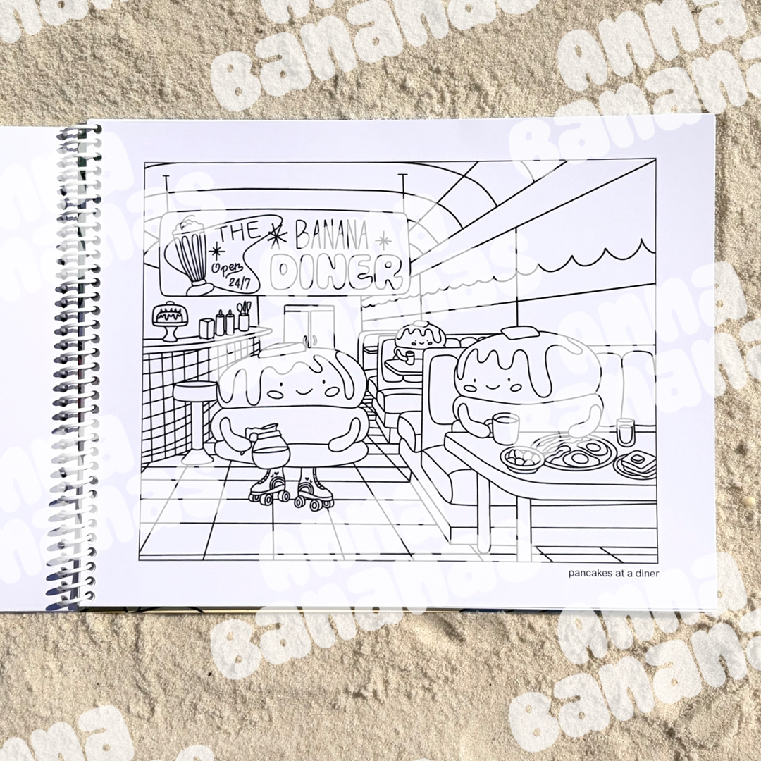 THE SECOND SERVING COLORING BOOK