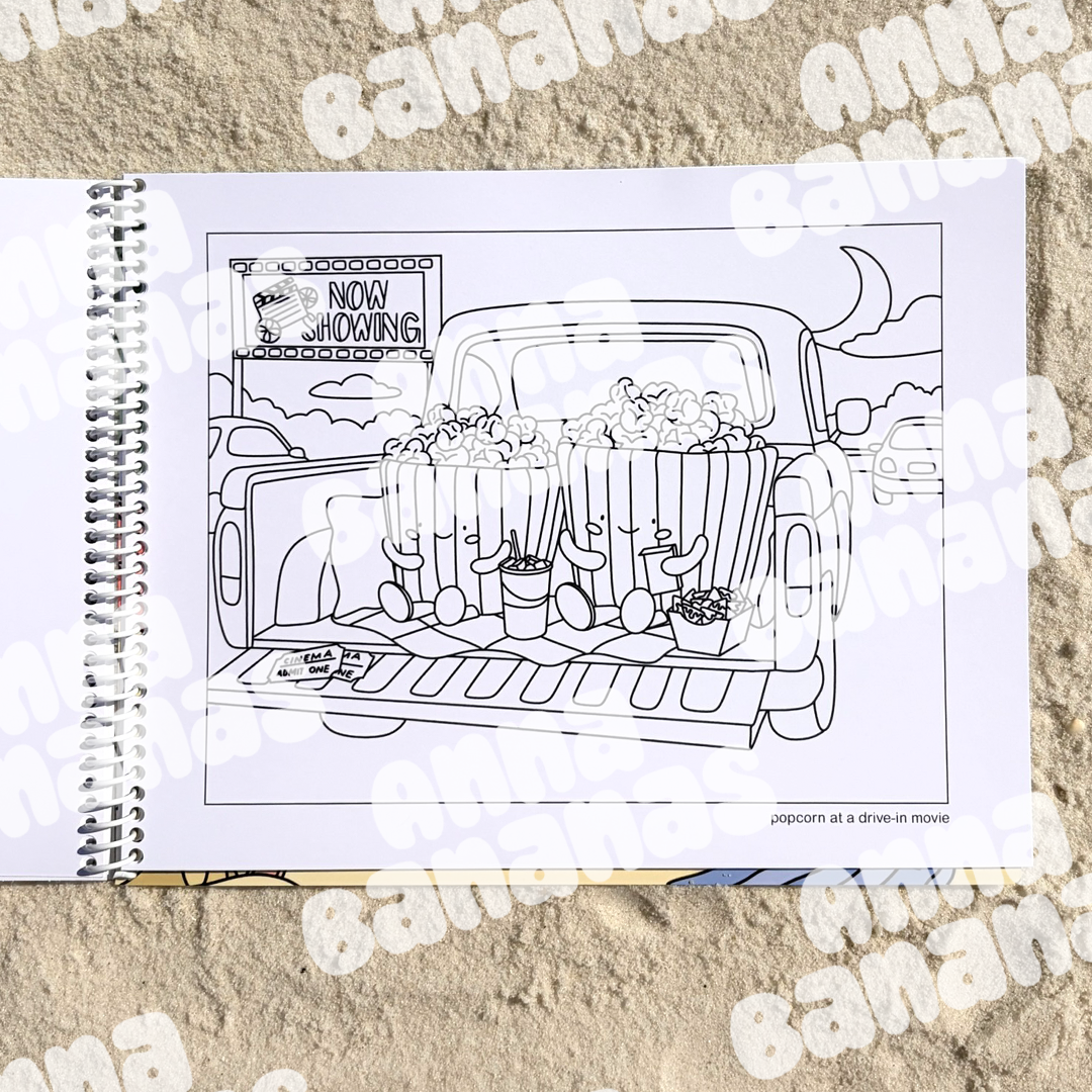 THE SECOND SERVING COLORING BOOK