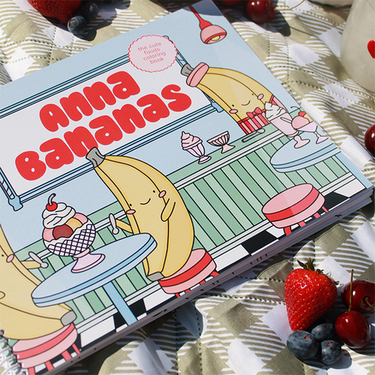 THE CUTE FOODS COLORING BOOK